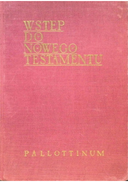 Wstęp do Nowego Testamentu