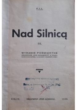 Nad Silnicą 1938 r.