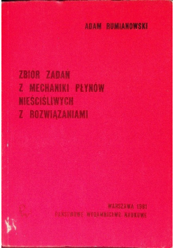Zbiór zadań z Mechaniki płynów nieściśliwych z rozwiązaniami