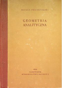 Geometria analityczna
