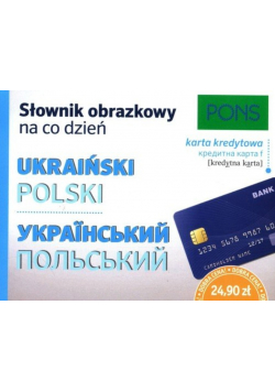 Słownik obrazkowy na co dzień ukraiński polski