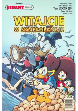 Gigant poleca Tom 89 Witajcie w Sknerolandii