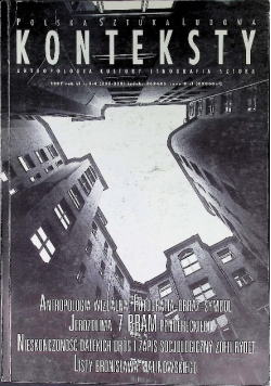 Polska Sztuka Ludowa Konteksty 3 i 4 /97