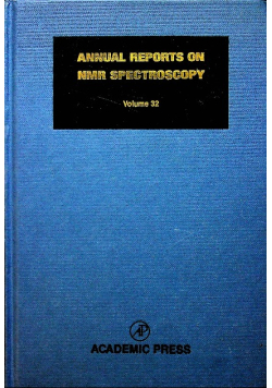 Annual reports on NMR Spectroscopy Tom 32