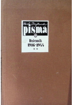 Dziennik 1916 - 1944