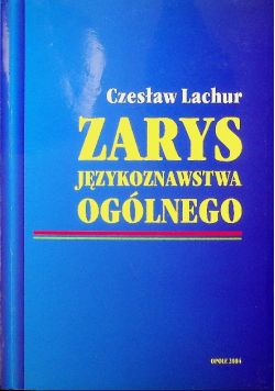 Zarys językoznawstwa ogólnego