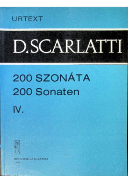 200 Sonaten. Scarlatti Volume IV