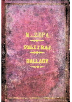 Mazepa Peri i Raj Ballady 1843 r.