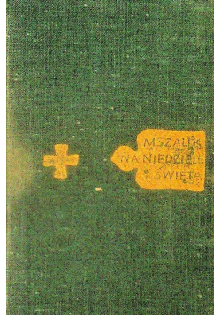 Mszalik na niedziele i święta