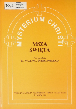 Mysterium Christi msza święta