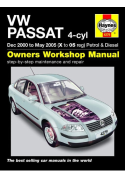 VW Passat Petrol And Diesel Service And Repair Man