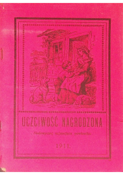 Uczciwość nagrodzona 1911 r.