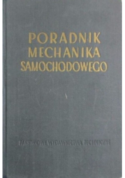 Poradnik mechanika samochodowego