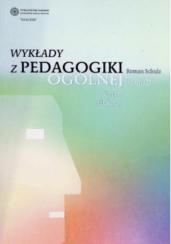 Wykłady z pedagogiki Tom 3