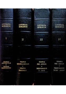 Liturgia horarum Tom I do IV
