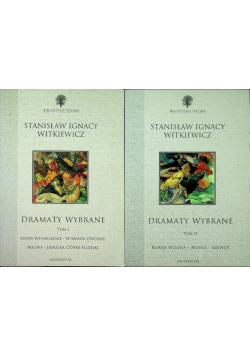 Witkiewicz Dramaty wybrane Tom I i II
