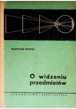 O widzeniu przedmiotów