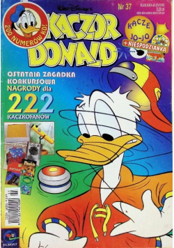 Kaczor Donald Komiks gazetka Nr 37 / 99