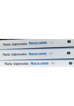 Noce i dnie Tom 1 do 3