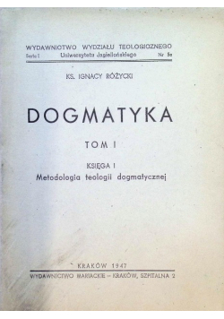 Dogmatyka Tom I 1947 r