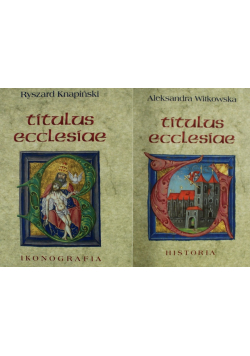 Titulus ecclesiae Historia / Ikonografia