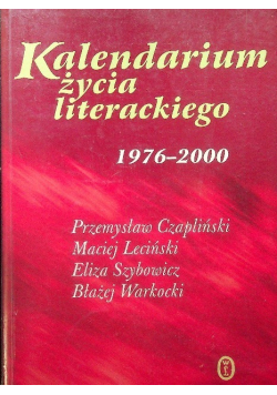 Kalendarium życia literackiego