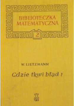 Gdzie tkwi błąd