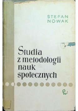 Studia z metodologii nauk społecznych