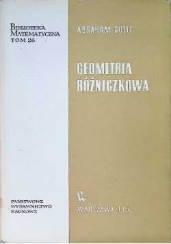 Geometria różniczkowa