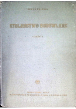 Stolarstwo budowlane, Część  1