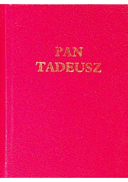 Pan Tadeusz miniatura