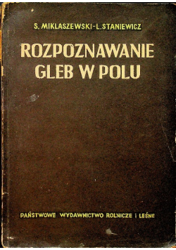 Rozpoznawanie gleb w polu