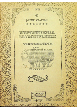Wspomnienia Starobielskie