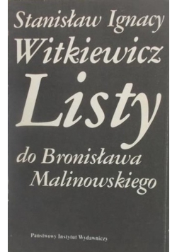 Listy do Bronisława Malinowskiego
