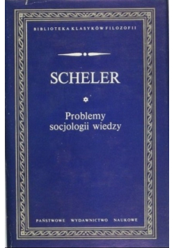 Problemy socjologii wiedzy