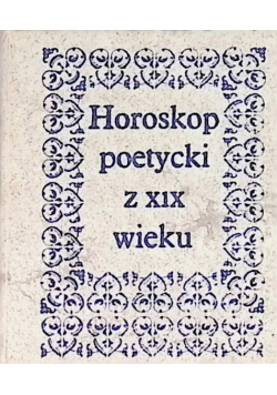 Horoskop poetycki w XIX wieku