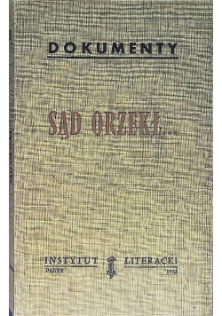 Dokumenty Sąd orzek