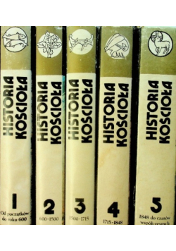 Historia kościoła Tom 1 do 5