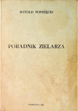 Poradnik zielarza