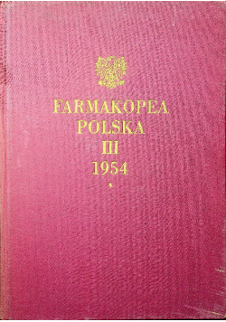 Farmakopea Polska Część III