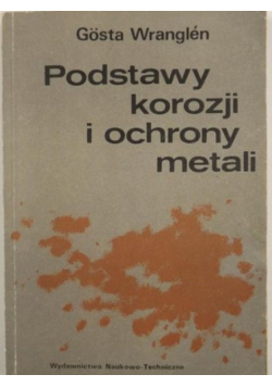 Podstawy korozji i ochrony metali