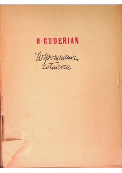 Wspomnienia żołnierza