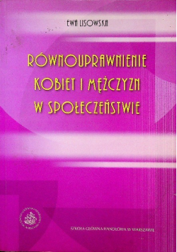 Równouprawnienie kobiet i mężczyzn w społeczeństwie
