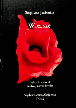 Jesienin Wiersze