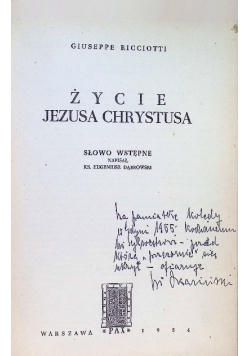 Życie Jezusa Chrystusa