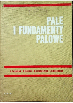 Pale i fundamenty palowe