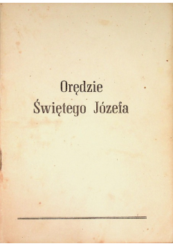 Orędzie Świętego Józefa