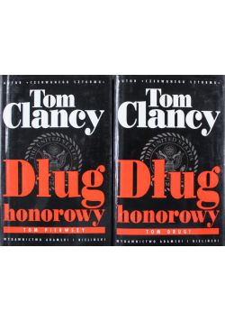 Dług honorowy Tom I i II