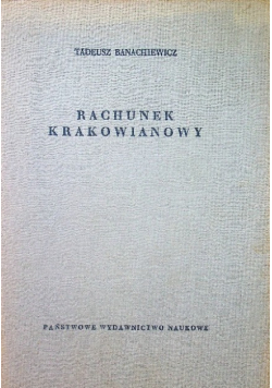 Rachunek krakowianowy