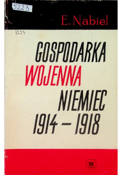 Gospodarka wojenna Niemiec 1914 - 1918